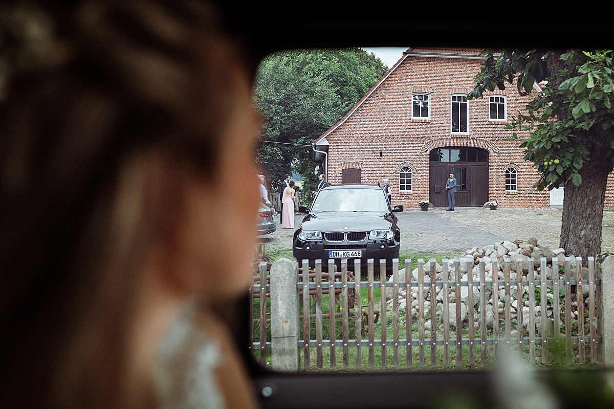 Ankunft, reportage, hochzeitsfotografie